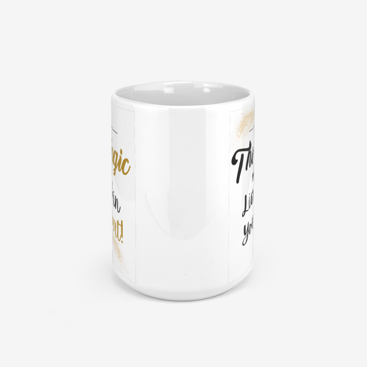 Awaken The Magic Golden Touch Ceramic Mug