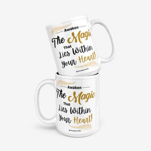 Awaken The Magic Golden Touch Ceramic Mug