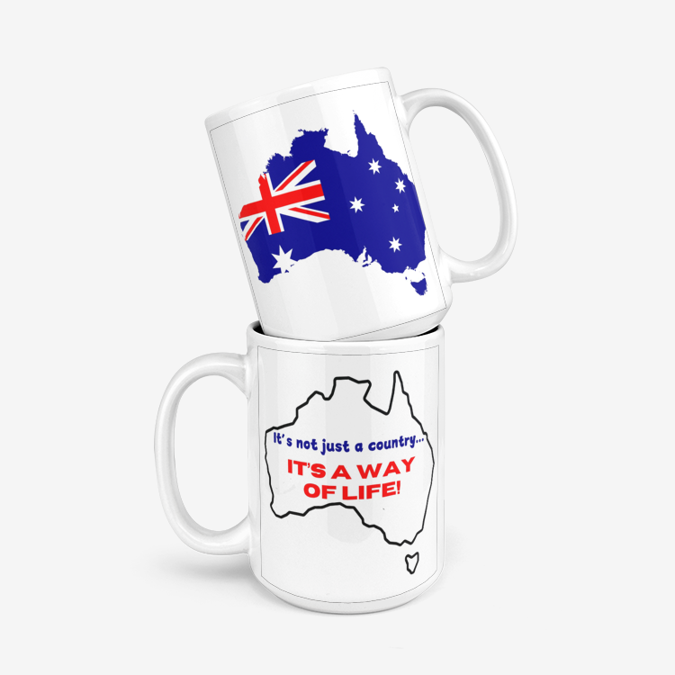 Australia - Our Way Of Life Ceramic Mug 330ml